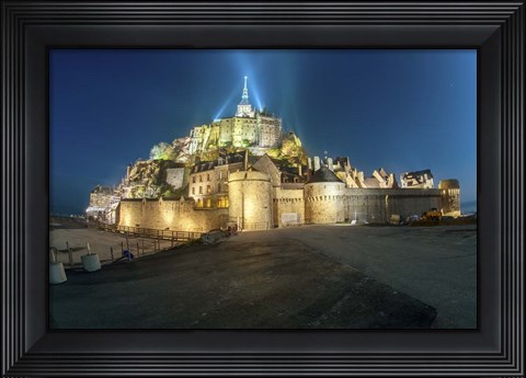 Framed Beacons Print