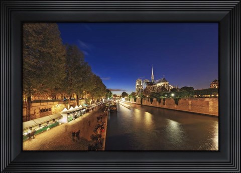 Framed Night Market Print