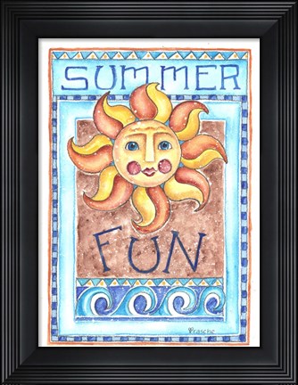 Framed Summer Fun Print