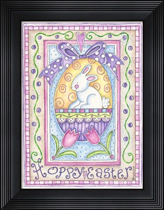 Framed Hoppy Easter Print