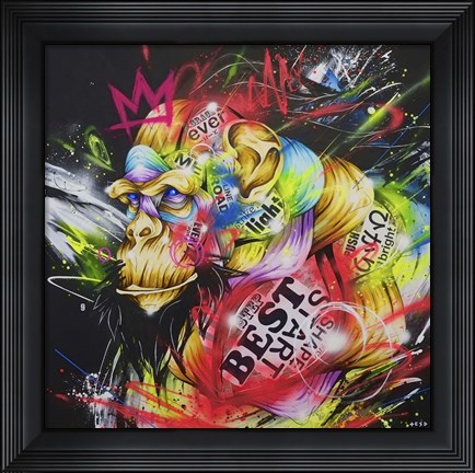 Framed Samurai Print