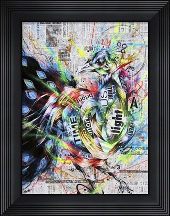 Framed Suzaku Print