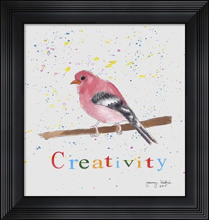 Framed Creativity Print
