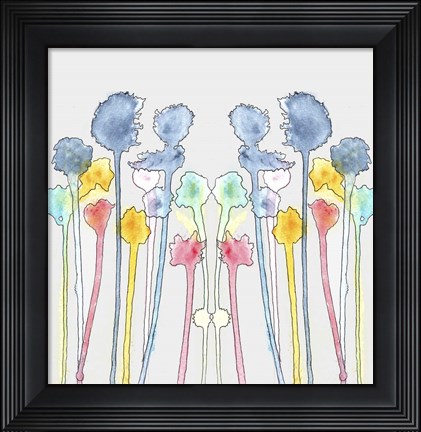 Framed Wildflowers Print