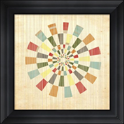 Framed Pinwheel Print