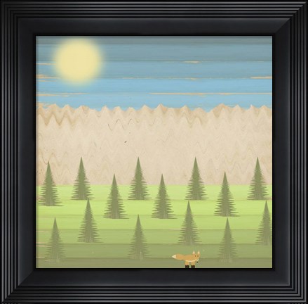 Framed Fox Print