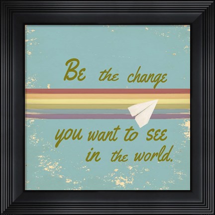 Framed Message Print