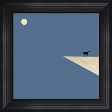 Framed Wolf Print
