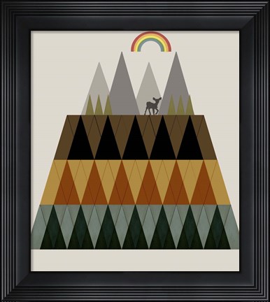Framed Layers Print
