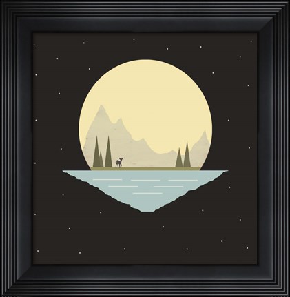 Framed Nighttime Frolic Print