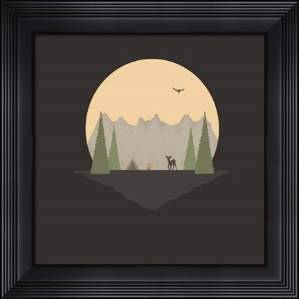 Framed Welcomed Guest Print