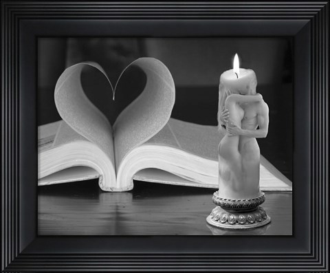 Framed Love Story Print
