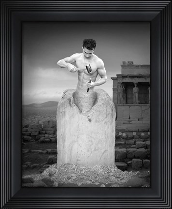 Framed Self Made Man Print