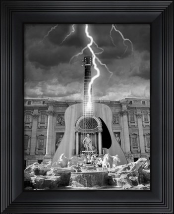 Framed Striking A Chord Print