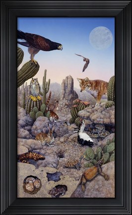 Framed Desert Print