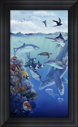 Framed Oceanic Print
