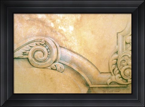 Framed Architectural Detail 1 Print