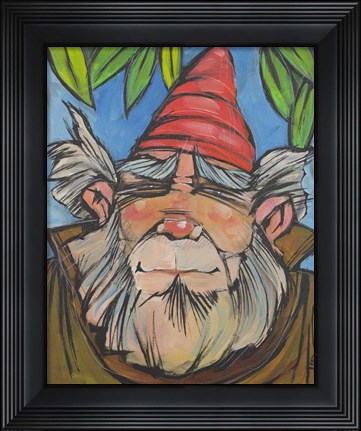 Framed Gnome 2 Print