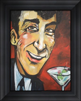 Framed Dean Martin Print
