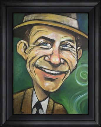Framed Frank Sinatra Print