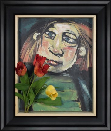 Framed Flower Child Print