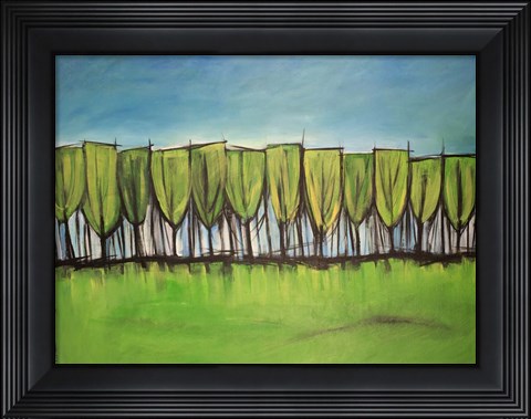Framed Evangelist Trees Print