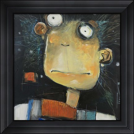 Framed First Snow Guy Print