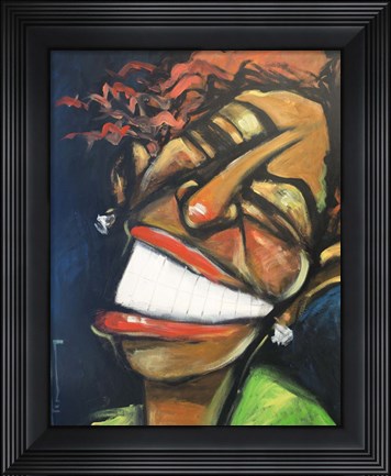 Framed Jazz Singer 2 Print