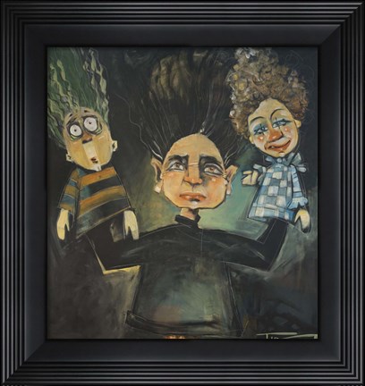 Framed Puppeteer 2 Print