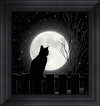 Framed Moon Bath II Print