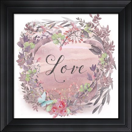 Framed Love Print