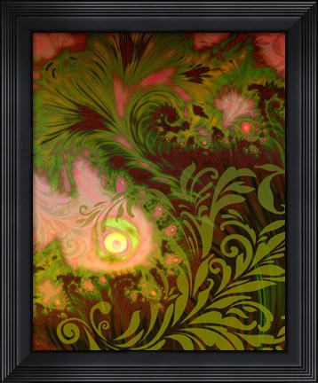 Framed Tahitian Sunrise Print