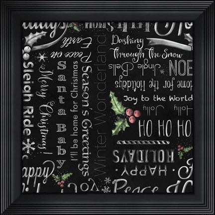Framed All These Things And More Are Christmas Print