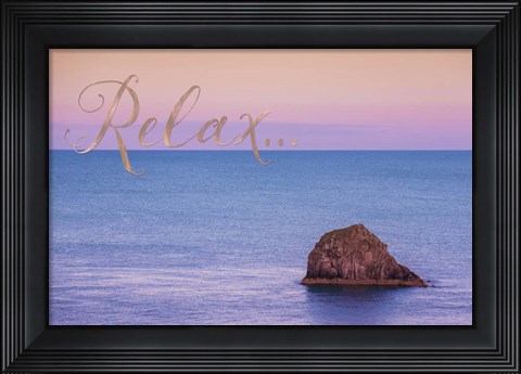 Framed Relax Print