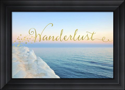 Framed Wanderlust Print