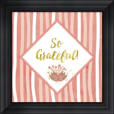 Framed So Grateful Print