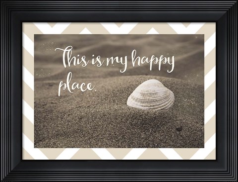Framed This Is My Happy Place Print