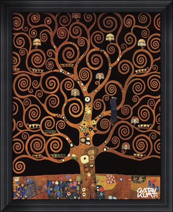 Framed Under the Tree of Life Print