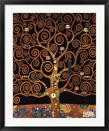 Framed Under the Tree of Life Print