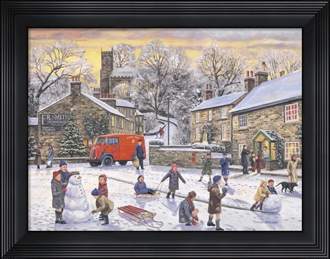 Framed Christmas Holidays Print