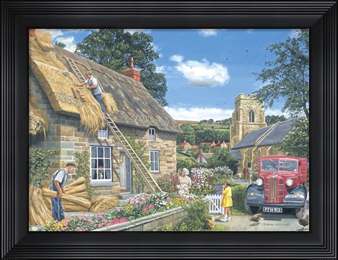 Framed New Thatch Print