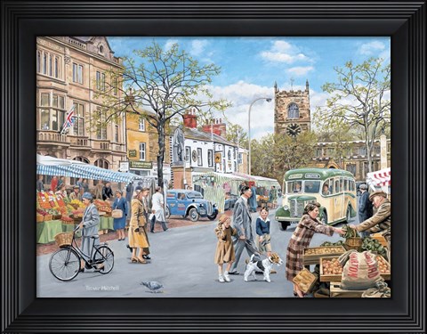 Framed Market Day Print