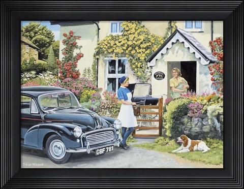 Framed District Nurse Print