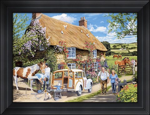 Framed Mobile Farrier Print
