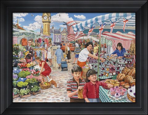 Framed Something Nice For Tea Print