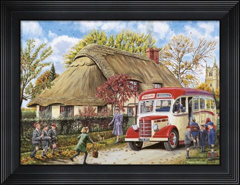 Framed Autumn Term Print