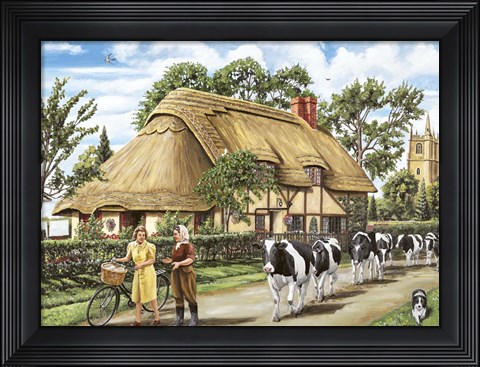Framed Summer - Puzzle Print