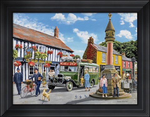 Framed Marketplace Print