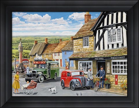 Framed Post Office Print