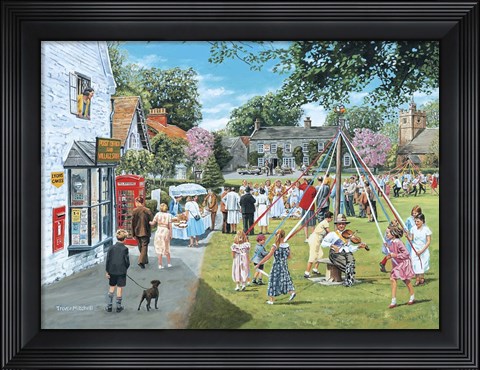 Framed May Day Print